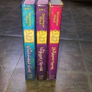 Ever after high books 1-3